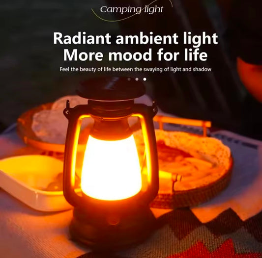 Solar Lantern Rechargeable/Solar Charging Camping Light Portable Camping Lanterns 3 Lighting Modes|khaadiimport