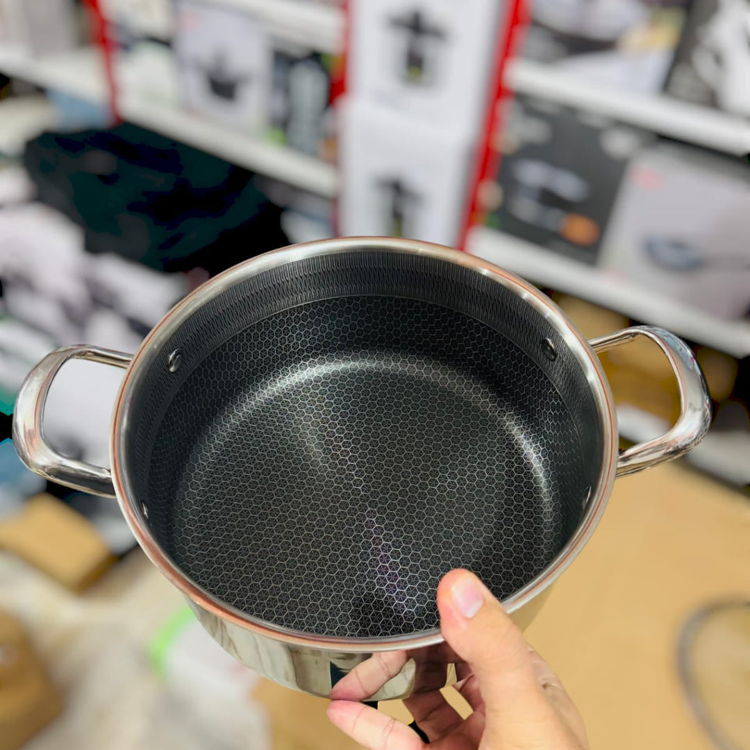 Laser Coated Honeycomb Cookware Set Germany technology 🇩🇪