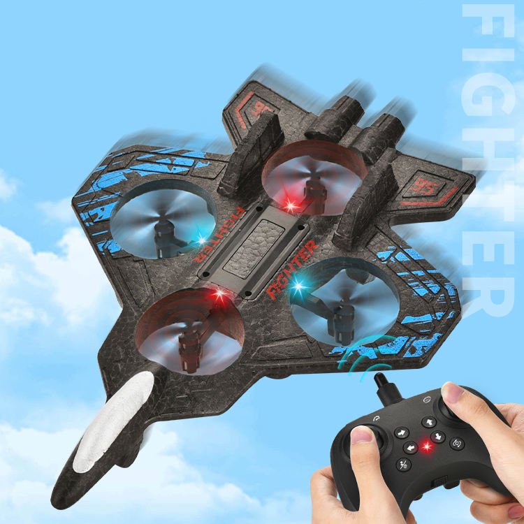 RC Combat Aircraft Drone – Remote Control Flying Jet Toy for Kids