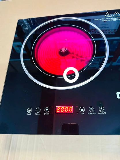 Geepas Double Burner Hot Plate-6132 |khaadiimport.shop