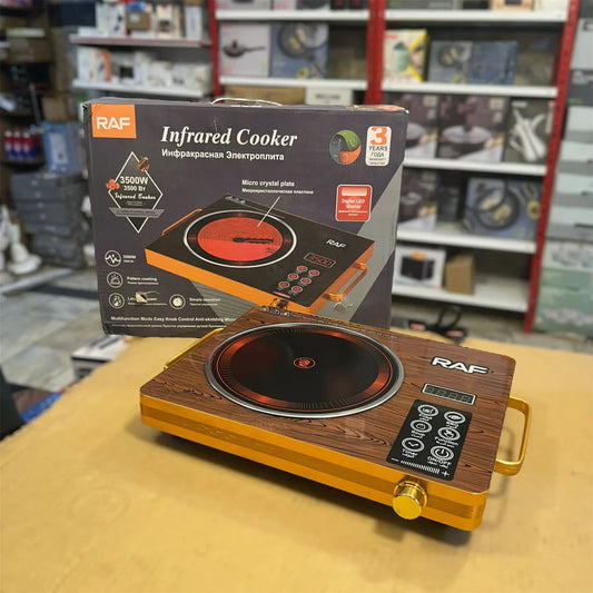 RAF Infrared Electric Stove – Fast Heating Portable Cooker |