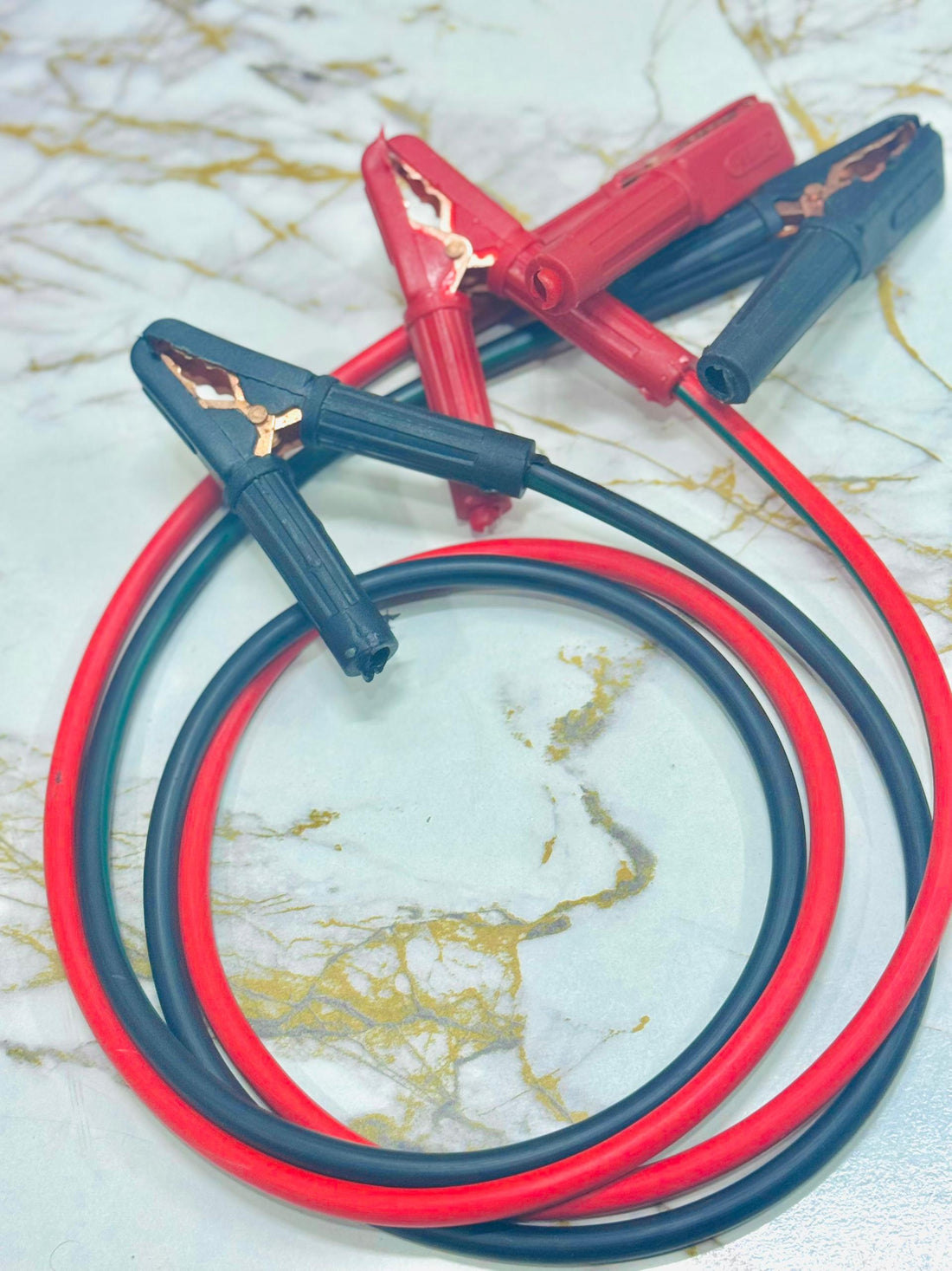 Emergency Jumper Cables – 9ft/6ft Extra Reach, 200A/300A Strength |Start Any Dead Battery Fast