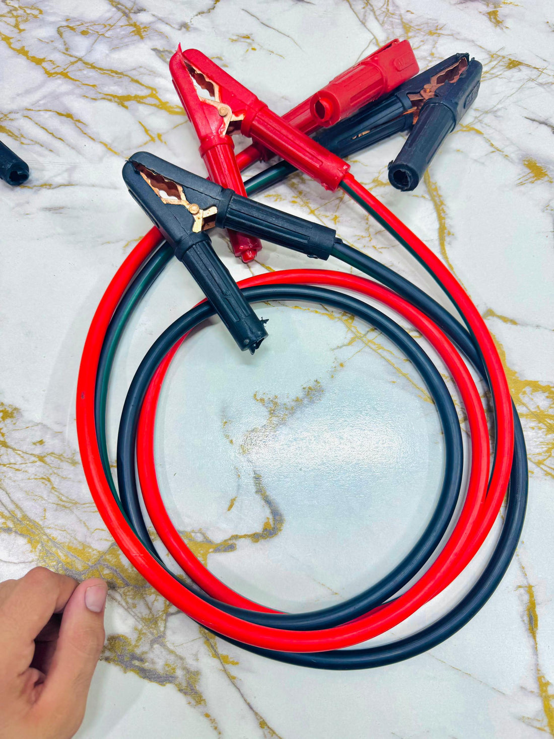 Emergency Jumper Cables – 9ft/6ft Extra Reach, 200A/300A Strength |Start Any Dead Battery Fast