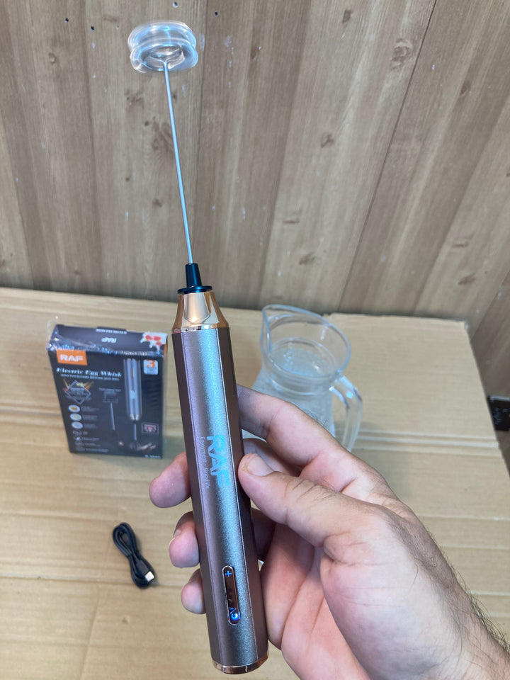 RAF Rechargeable 2-in-1 Egg Beater & Coffee Frother R394G