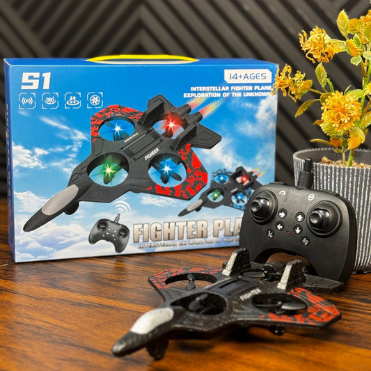RC Combat Aircraft Drone – Remote Control Flying Jet Toy for Kids