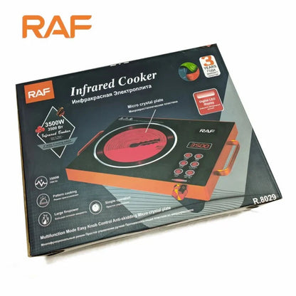 RAF Infrared Electric Stove – Fast Heating Portable Cooker |