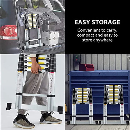 Lot Imported Foldable - Extendable Telescopic Ladder